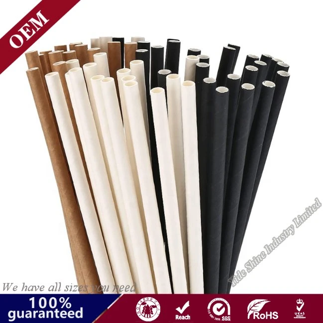 Hot Sell Paper Straw Top Quality Disposable Paper Straw Star Stripes Straw Party Drinking