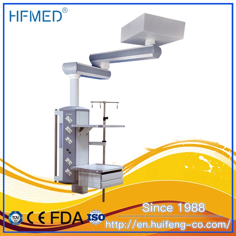 Ceiling ICU Bridge Double Revolving Arm Medical Pendant (HFP-C+E)