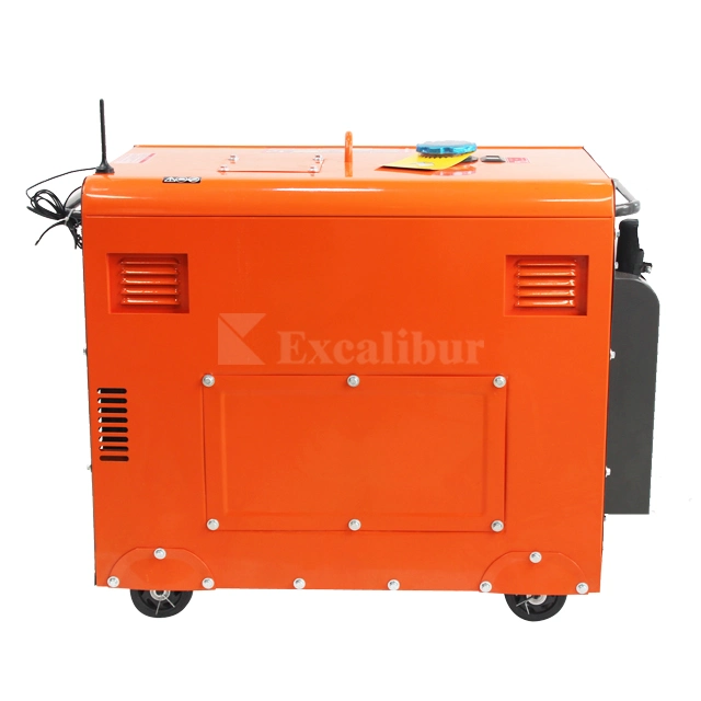 Excalibur Generator Set Genset 5kw 5000W Diesel Type Portable Type for Sale