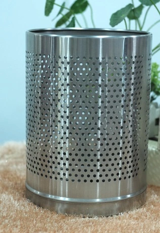 Stainless Steel Garbage Can for Office (KL-46A)