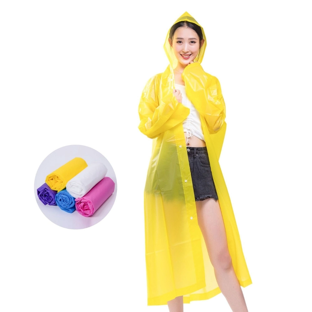 Disposable Raincoat Thickened Adult Raincoat Outdoor Travel Raincoat Long Body Anti-Storm Single Men and Women Jacket Bl23267