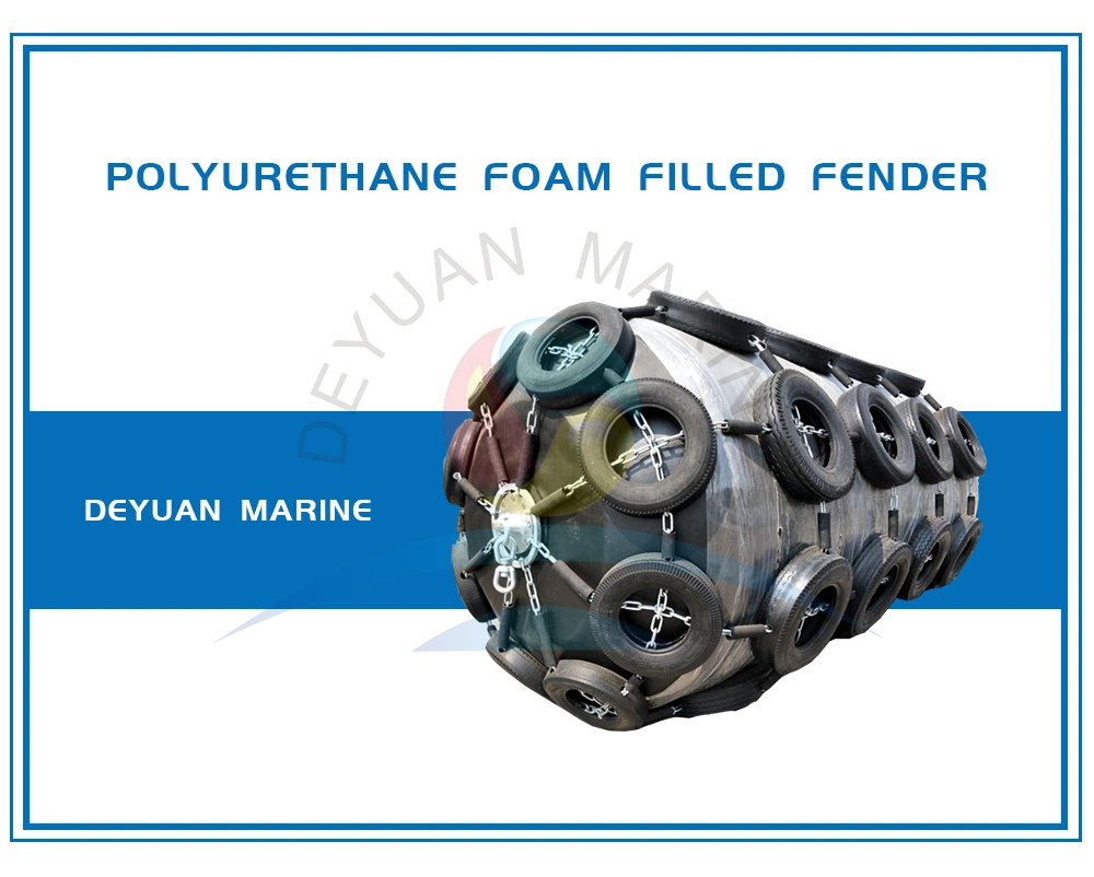 Marine Foam Filled Polyurethane Fender System