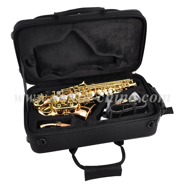 Rose Brass Curved Soprano Saxophone (ACSS6506)