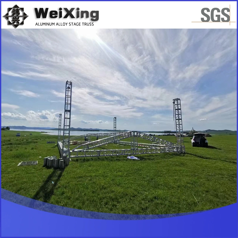 10*10*8m Outdoor Stage Roof Truss Design for Exhibition System