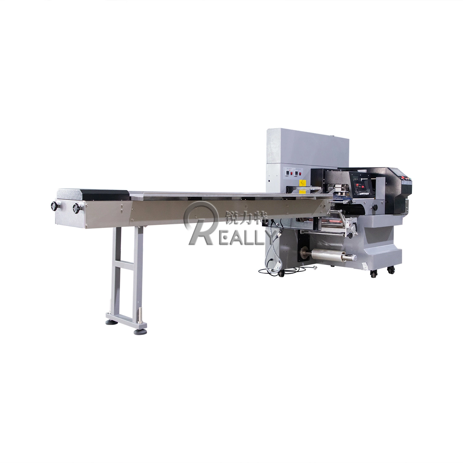 Commercial Use Horizontal Flow Pillow Bag Packaging Machine Servo Drive Pillow Packing Sealing Machine