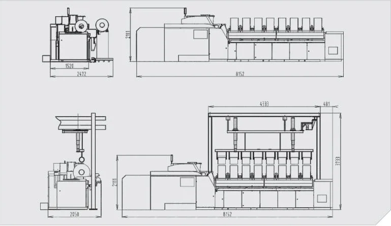 High Efficiency Strip Winding Machine Lap Drawing Frame