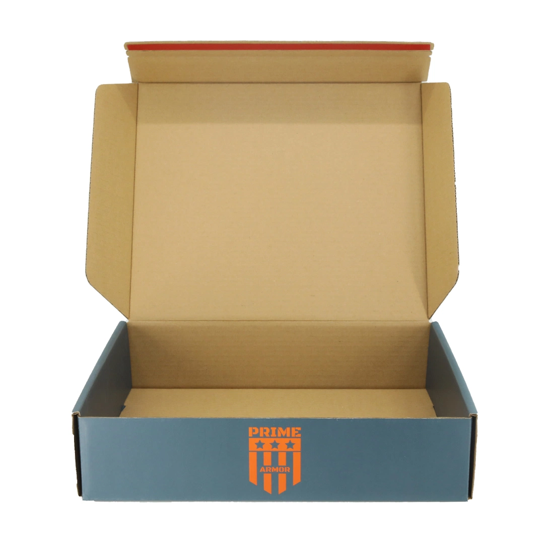 Milieu avec impression de logo Boîte d'emballage personnalisée de taille Carton Fabricants