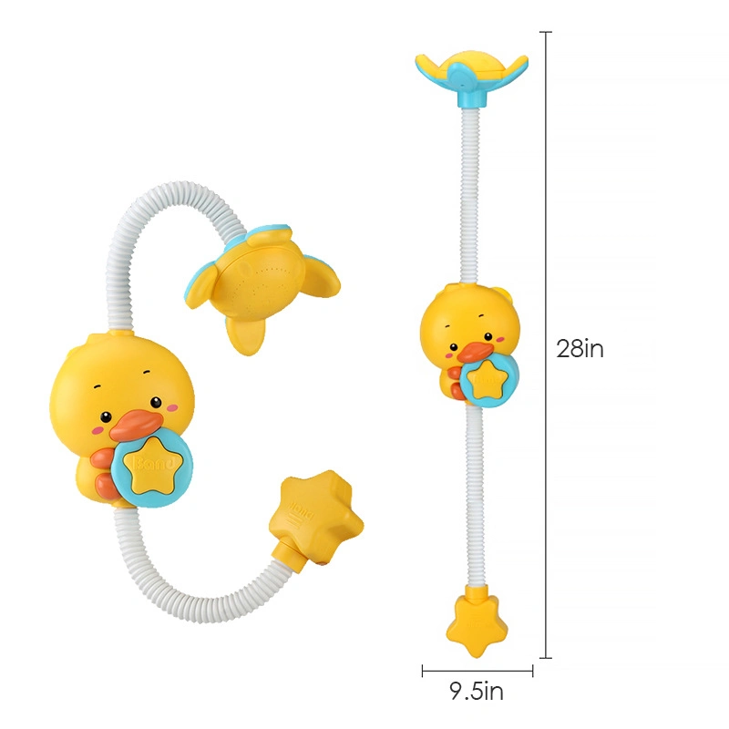 Baby Bath Duck Play Water Toys Small Duck Electric Shower Children's Toys That Will Spray Water in The Bathroom