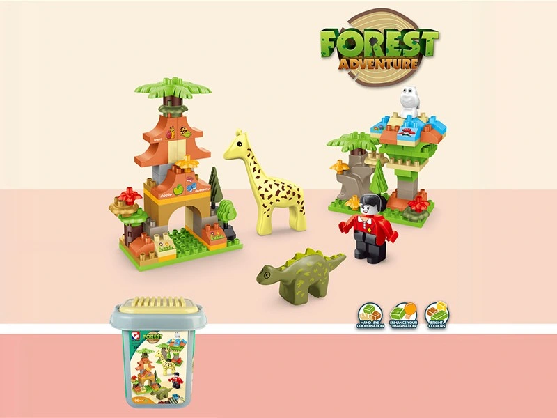 High quality/High cost performance New Series of Forest Building Blocks Toys Bricks for Kids for Education