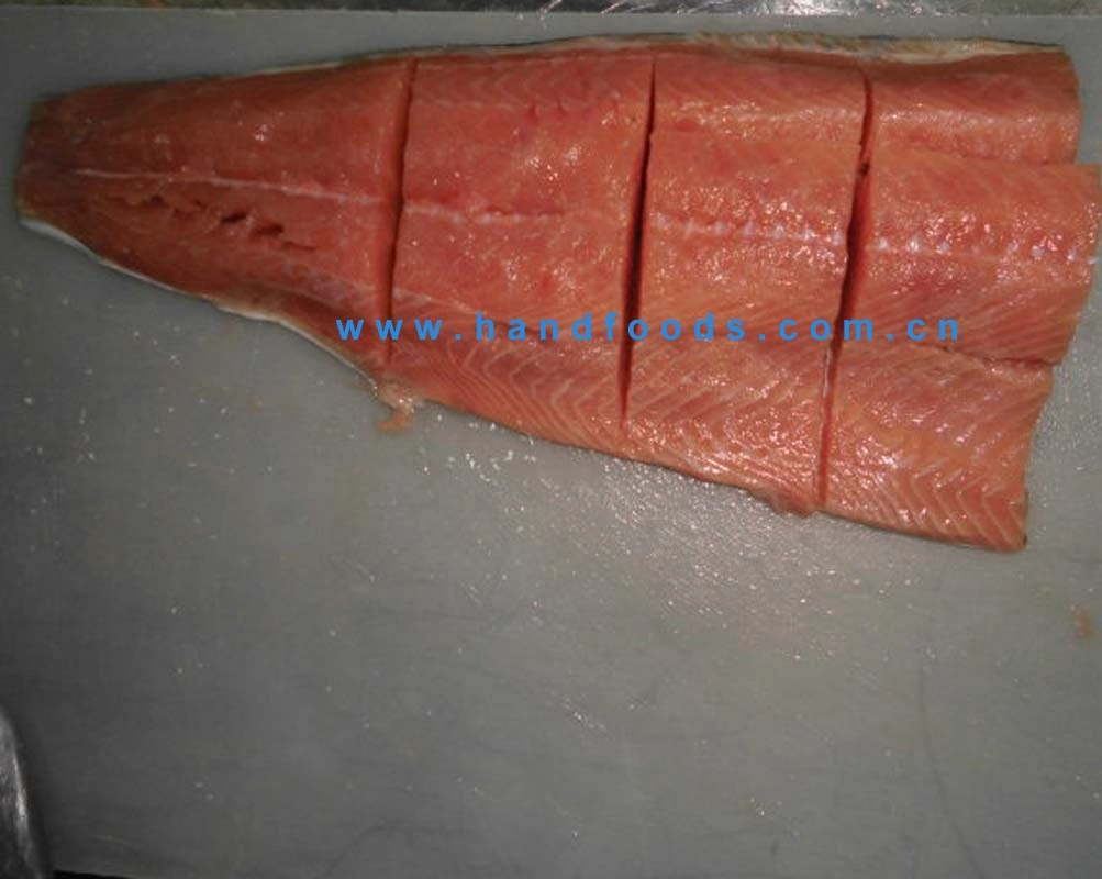 Good Quality Seafood of Frozen Pink Salmon Fillets Weighed One Pound with Ivp Polybag