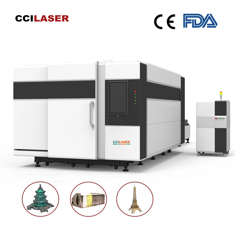 Big Fiber Laser CNC-Schneidemaschine Gantry, Eisen Aluminium Carbon Stahl Metalllegierung Cutter, Mini-Maschinen Performance Industry Equipment, bis zu 30mx16m