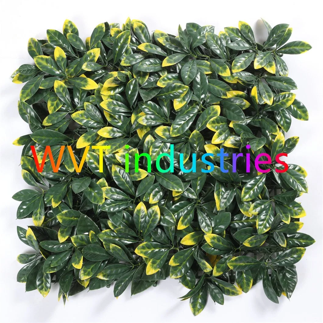 Outdoor Use UV Protected Artificial Boxwood Faux IVY Grass Privacy Vertical Garden Green Wall