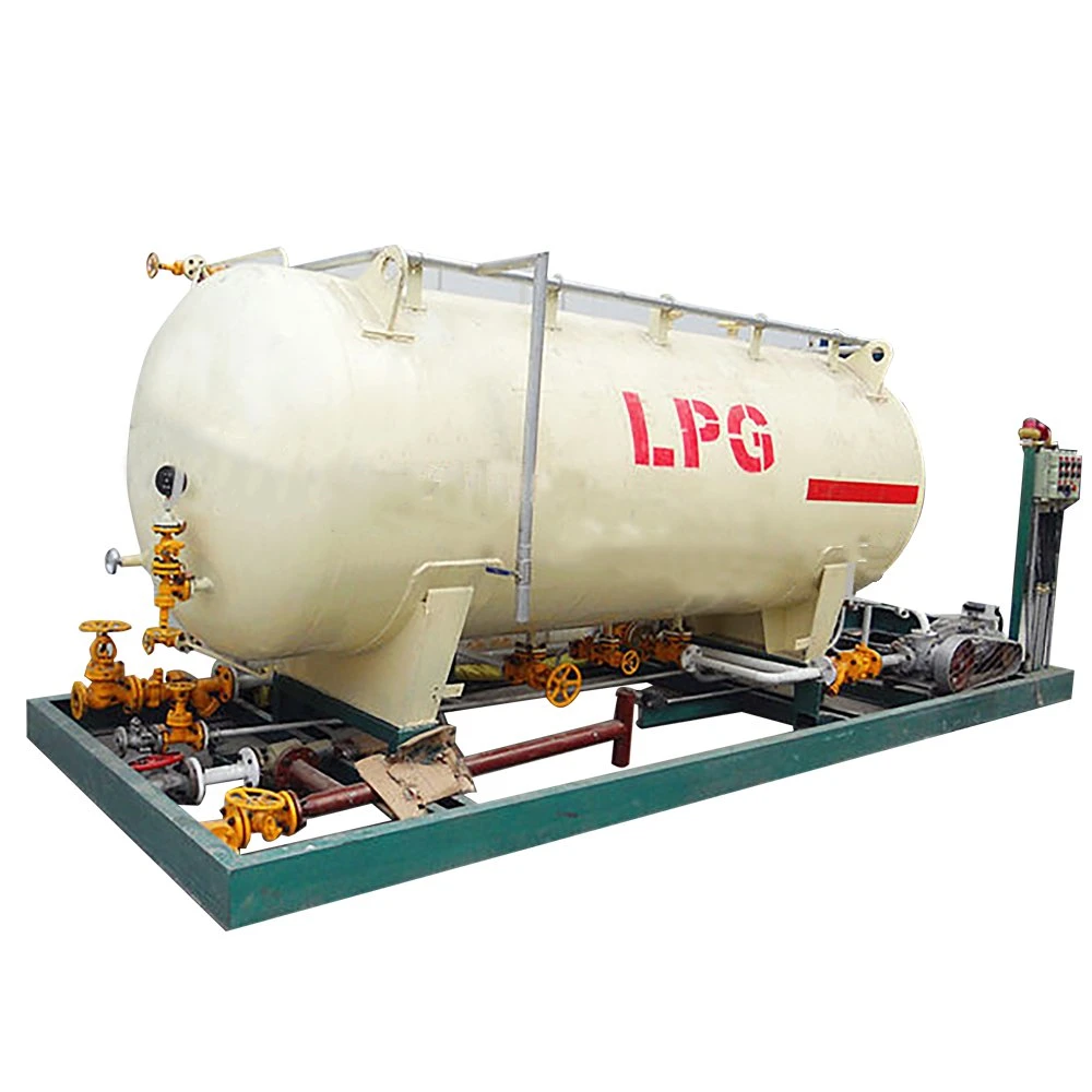 Cbm 5-60 de la capacidad de llenado de GLP Skid