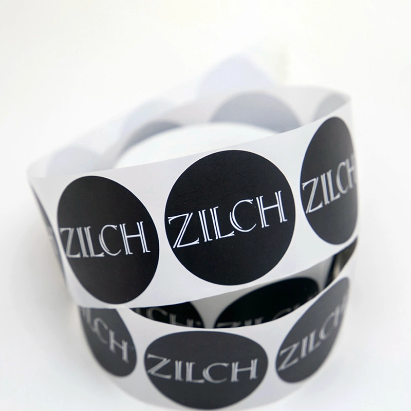 Verpackung Label Print Vinyl Kleidung Wein Parfüm Kosmetik Kerze Rolling Wasserdichte benutzerdefinierte PVC-Papier selbstklebende Warnaufkleber drucken