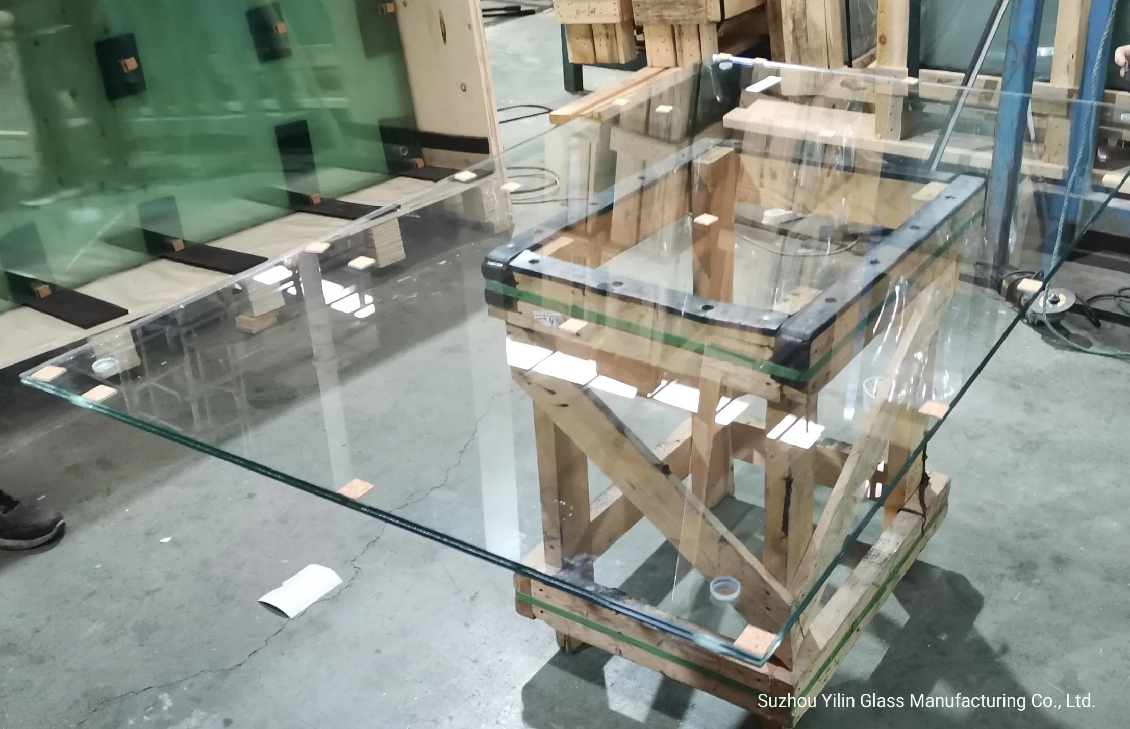 884 Ultra Clear Tempered Laminated Glass for Partition