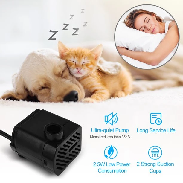 Chiye de gran capacidad USB carga Smart dispensador de fuente de agua para mascotas Con filtro