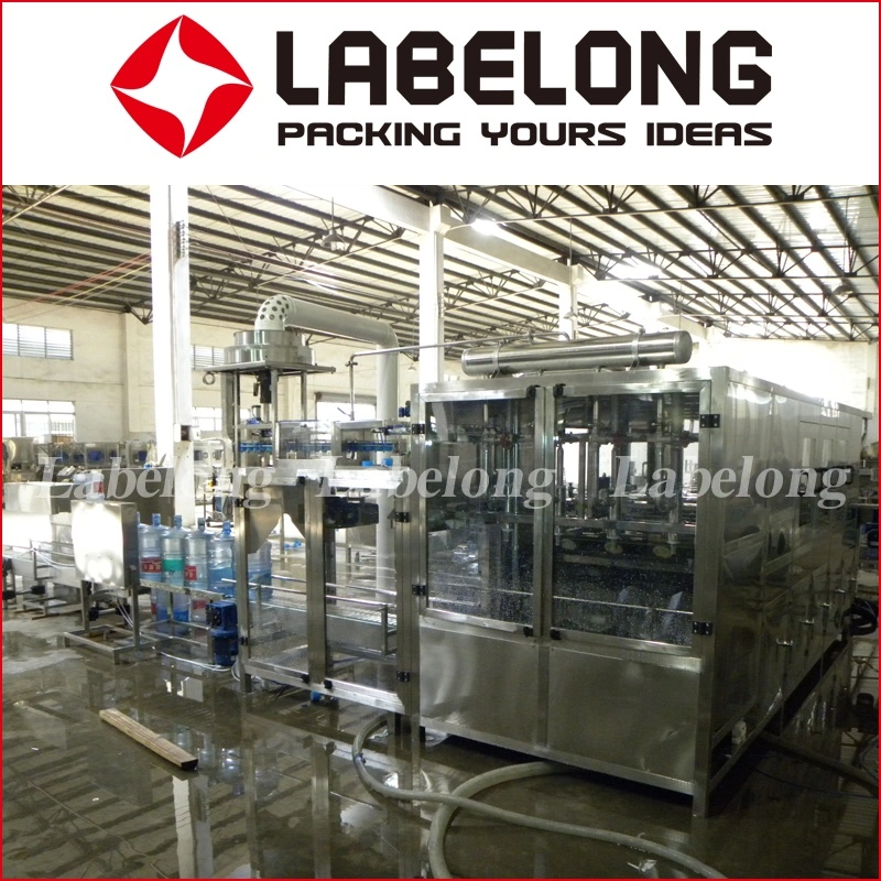 5 Gallon/20L Barrel Bottle Pure/Drinking Water Filling/ Bottling/ Packing Production Machine