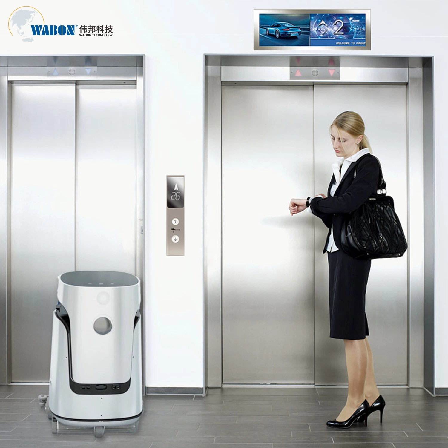 Robotic System for Elevators