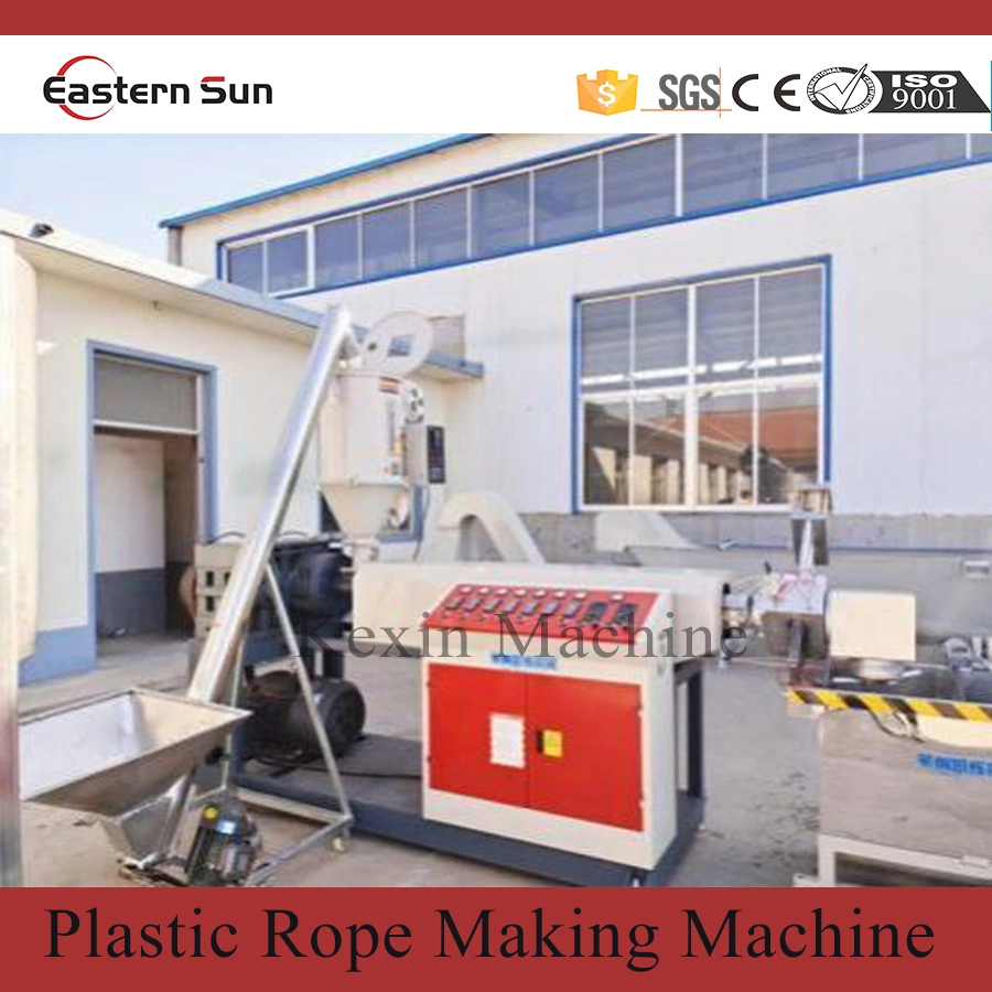 Recycled Plastic PP PE HDPE Extrusion Twist Extruder Drawing Wire Making Machine