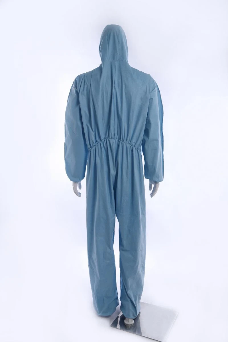 CE Certified Disposable Flame Retardant Type 5/6 Non Woven Soft Coverall