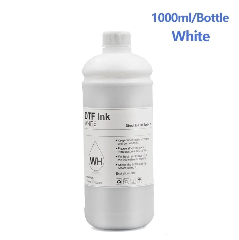 Imprimante DTF Ink Direct to film pour imprimante Epson C, M, y, K, W encre DTF