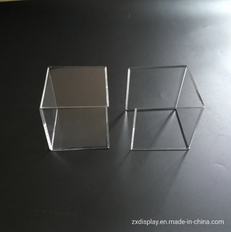 Customize Square Clear Acrylic Combination Gemstone Display Box for Store