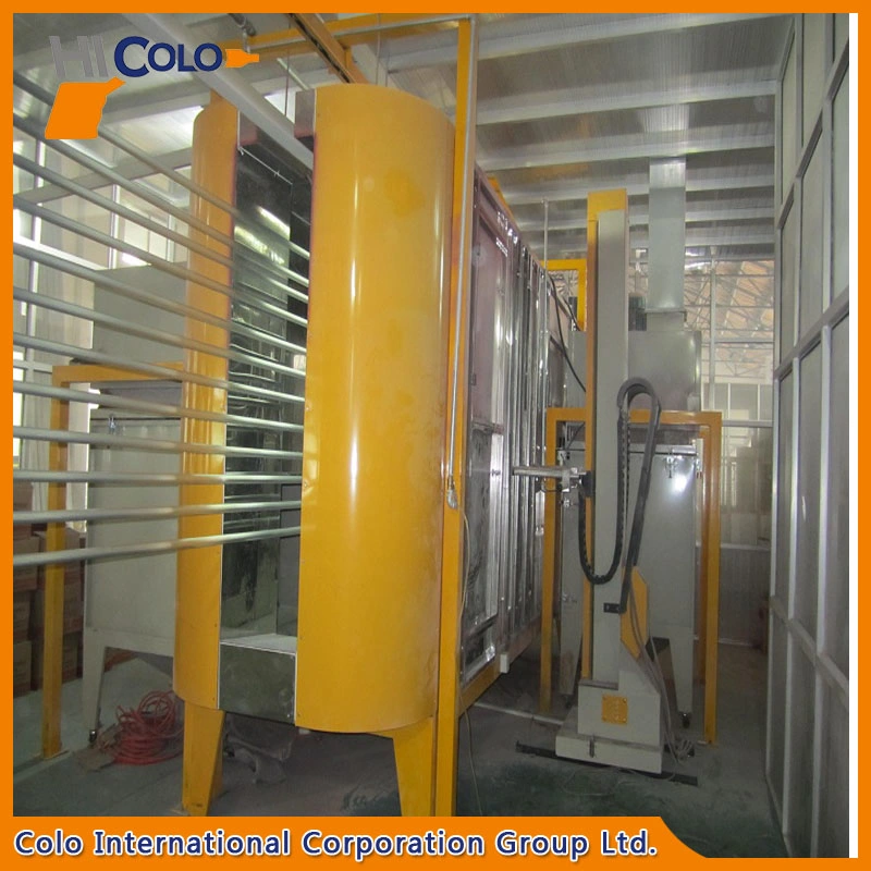 Horizontal Aluminum Profile Manual Powder Coating Line