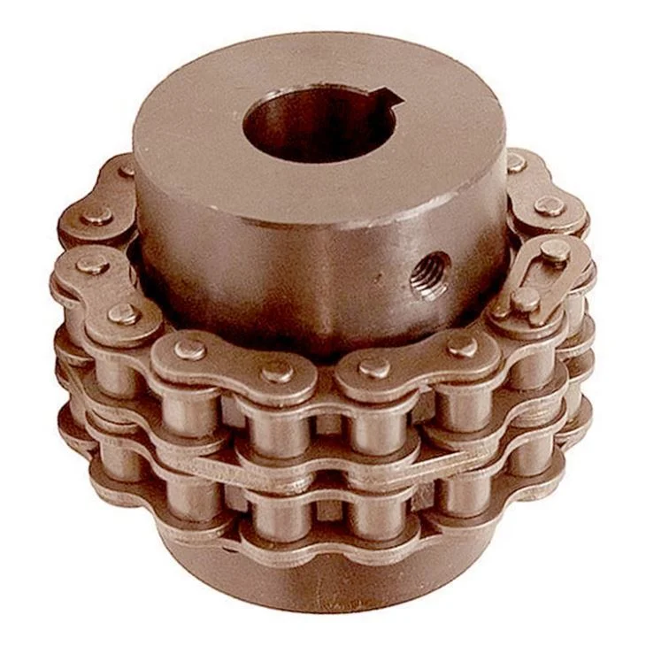 High Quality Coupling Chain Standard Conveyor Gear Double Pitch Short Pintle Cast Iron Transmission Stain Steeling Roller Coupling Chain