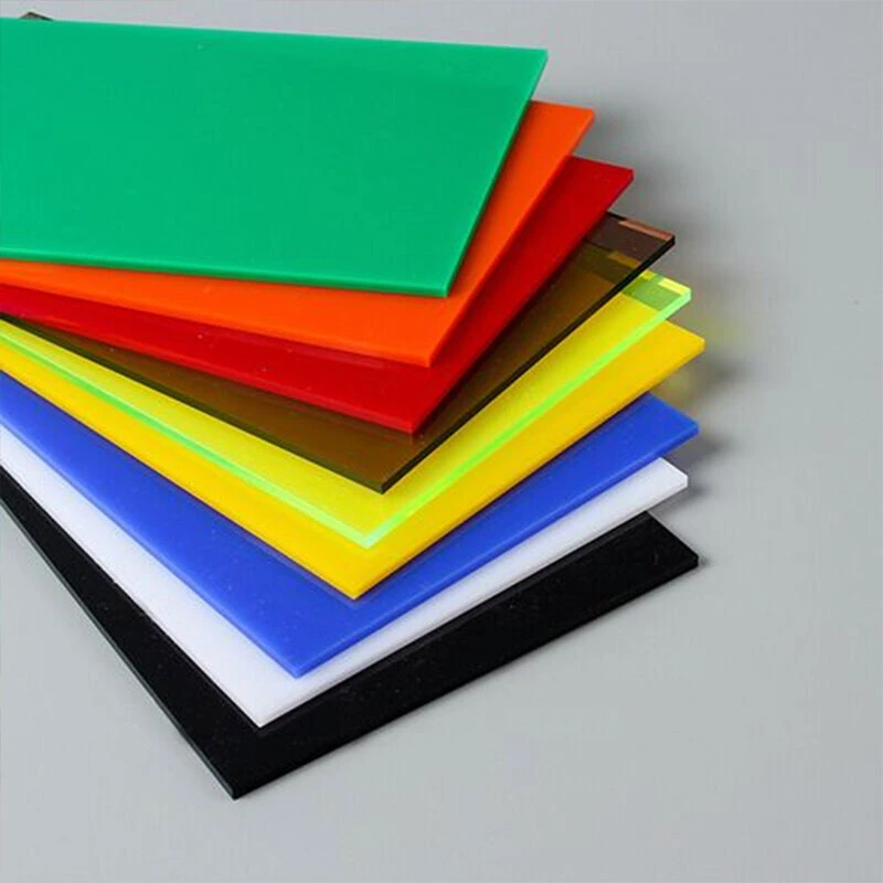 Custom 3mm Colored Plexi Glass Sheets Acrylic Plate