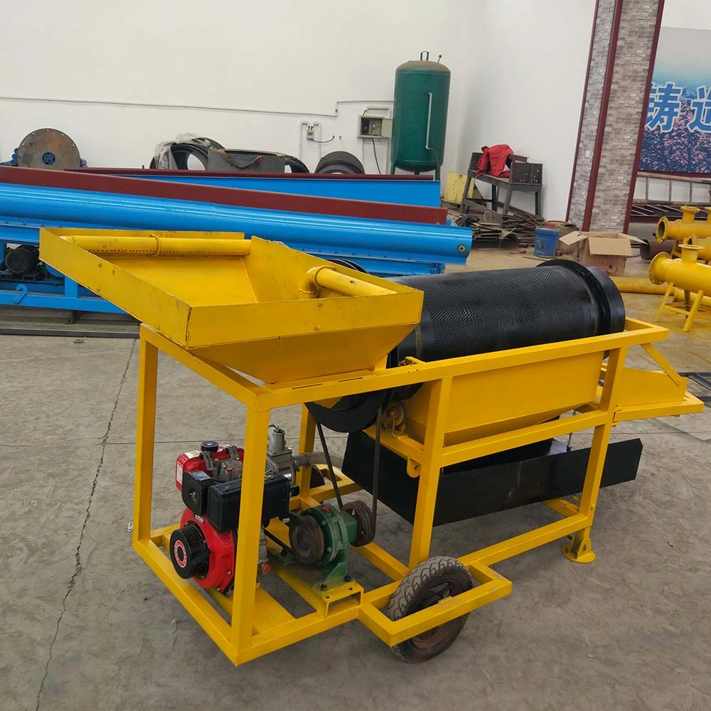 Portable Gold Trommel Separator Rotary Drum Trommel Wash Plant for Sale