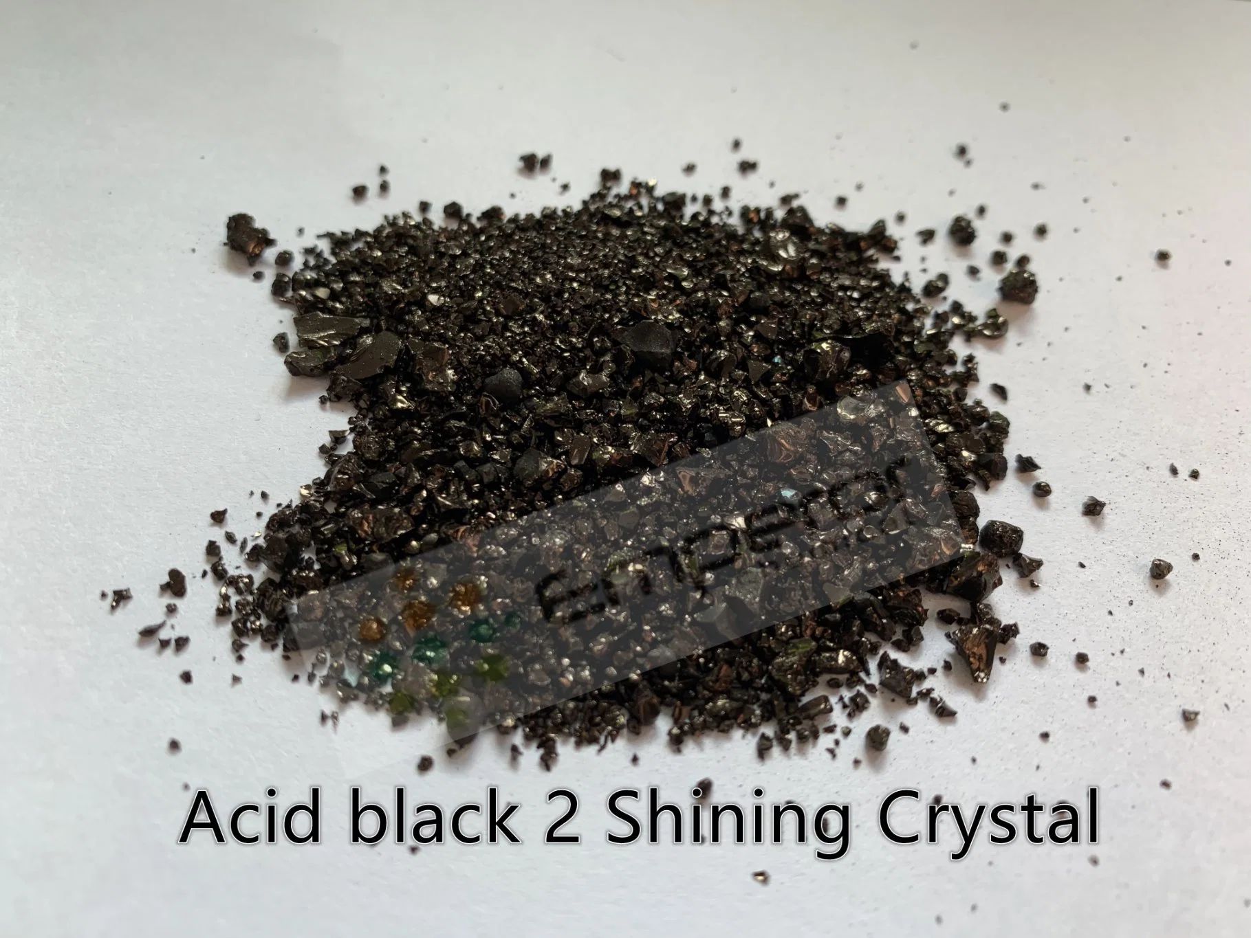 Colorant en cuir de haute qualité Nigrosine Black 2 (Acid Black 2)