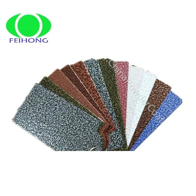 Marble Effect Electrostatic Spray Polyurethane Powder Coating Powder for Metal Use