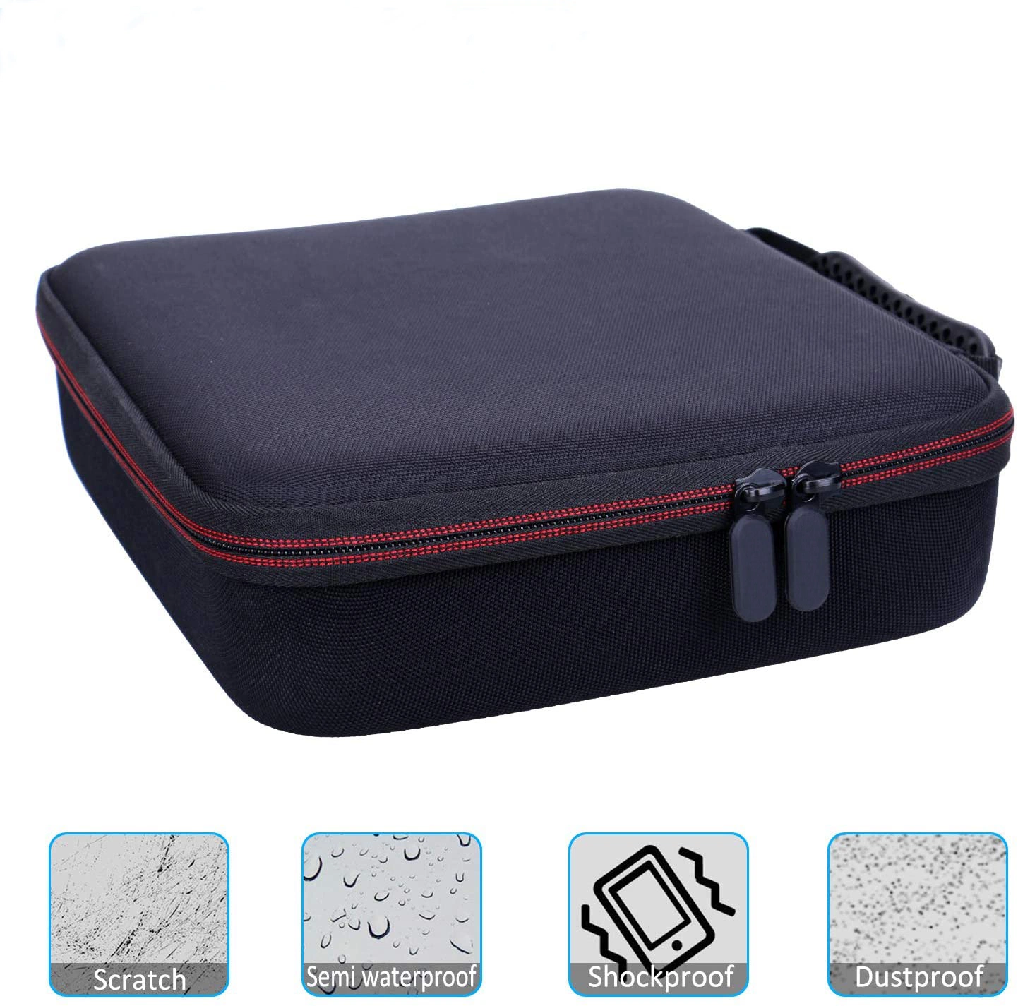 Protective Carrying Zipper Travel Waterproof Shockproof Smell Proof Nylon Tools EVA Storage Box Pouch Packing EVA Bags Case for Hard Drive