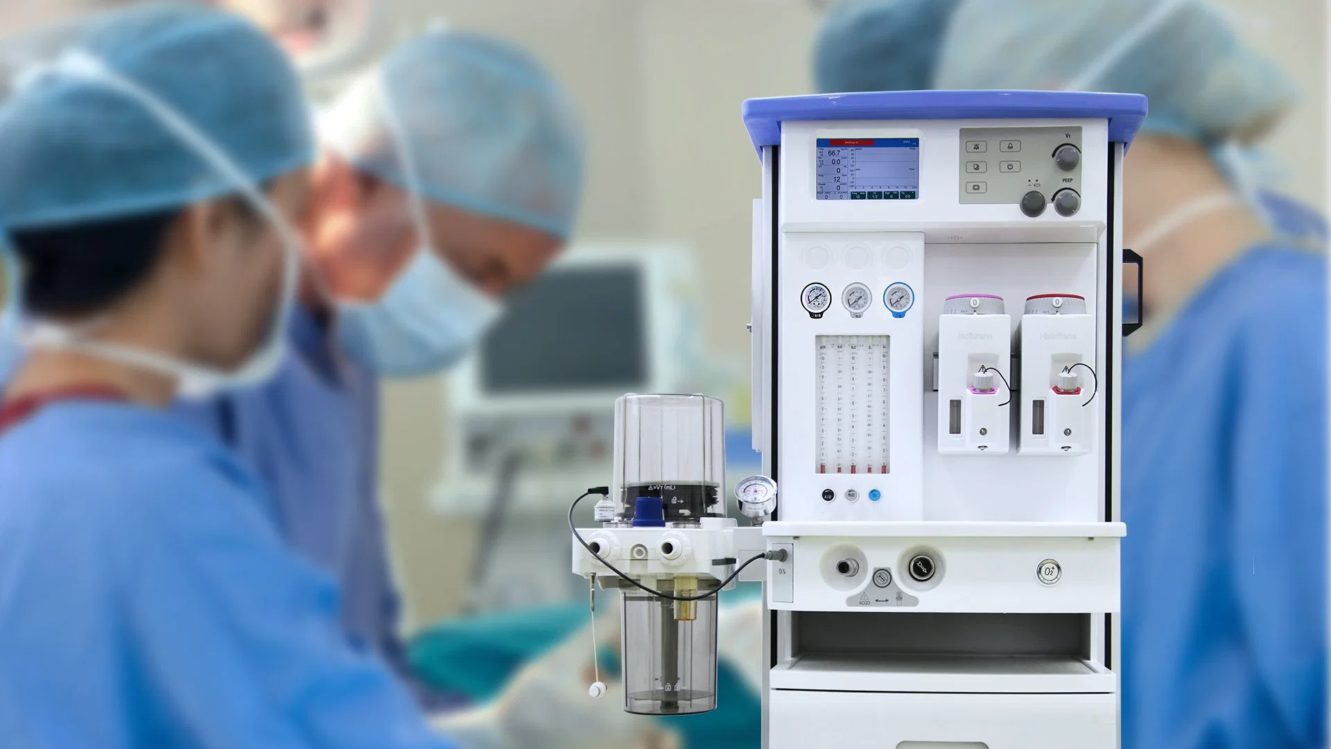 Best Quality China Anesthesia Workstation Supplier Anesthesiology Machineanethesia Machines with Ventilator