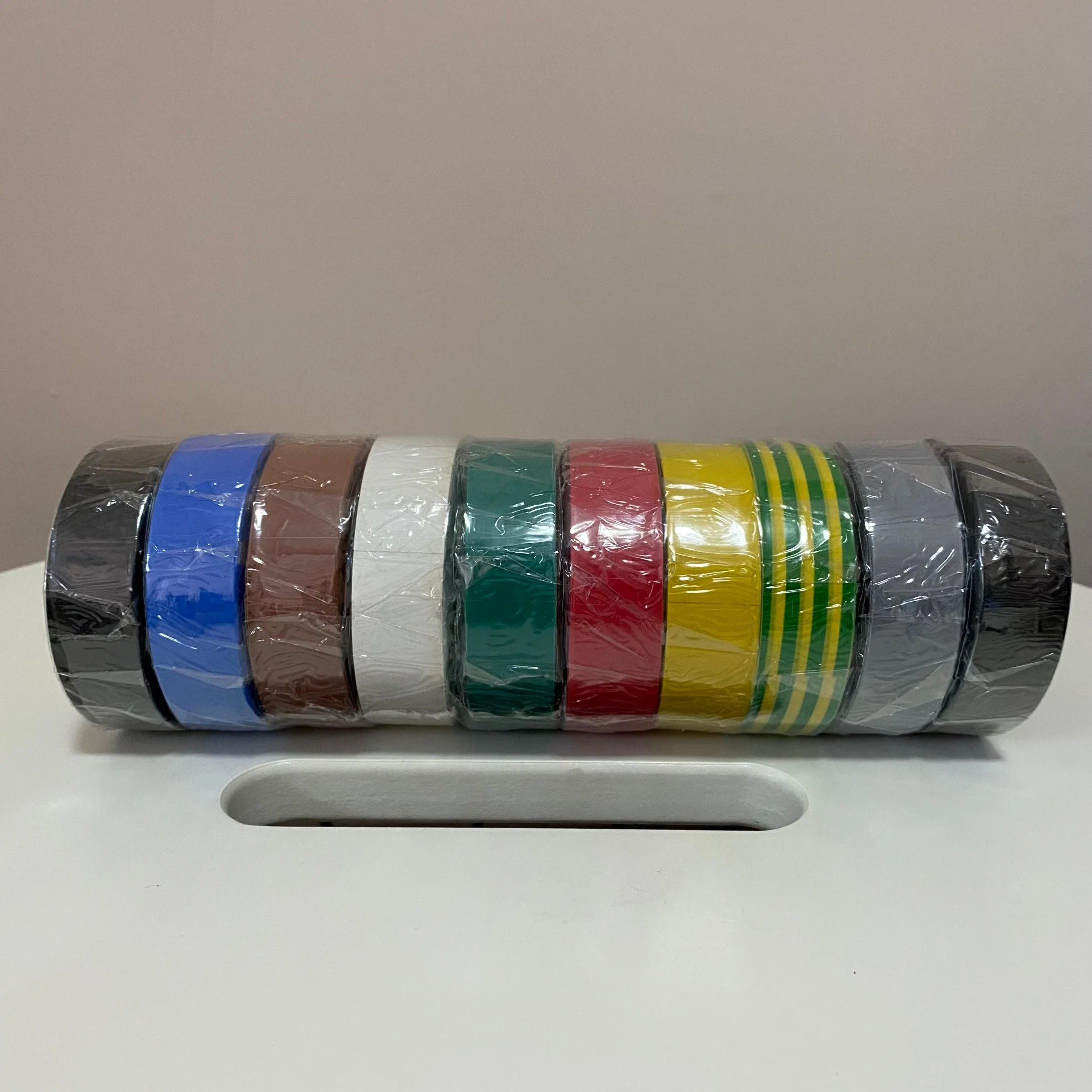 Fire Retardant Rubber Stickness PVC Electrical Tape PVC Insulation Tape Adhesive Tape Banding Insulating Used for Insulation Protection Cable Ties