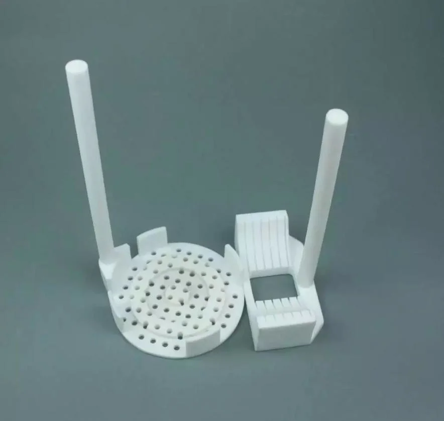 PV Silicon Wafer Basket Cassette Semiconductor Wafer Carrier Cleaning Carrier with PTFE Material