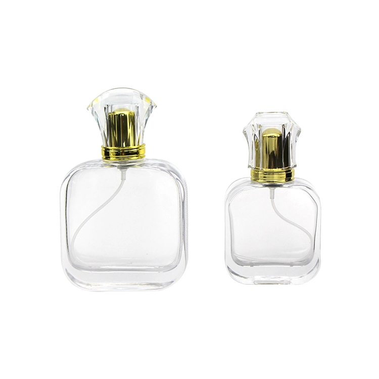 in Stock 50ml 100ml Glass Perfume Fine Mist Spray Bottle