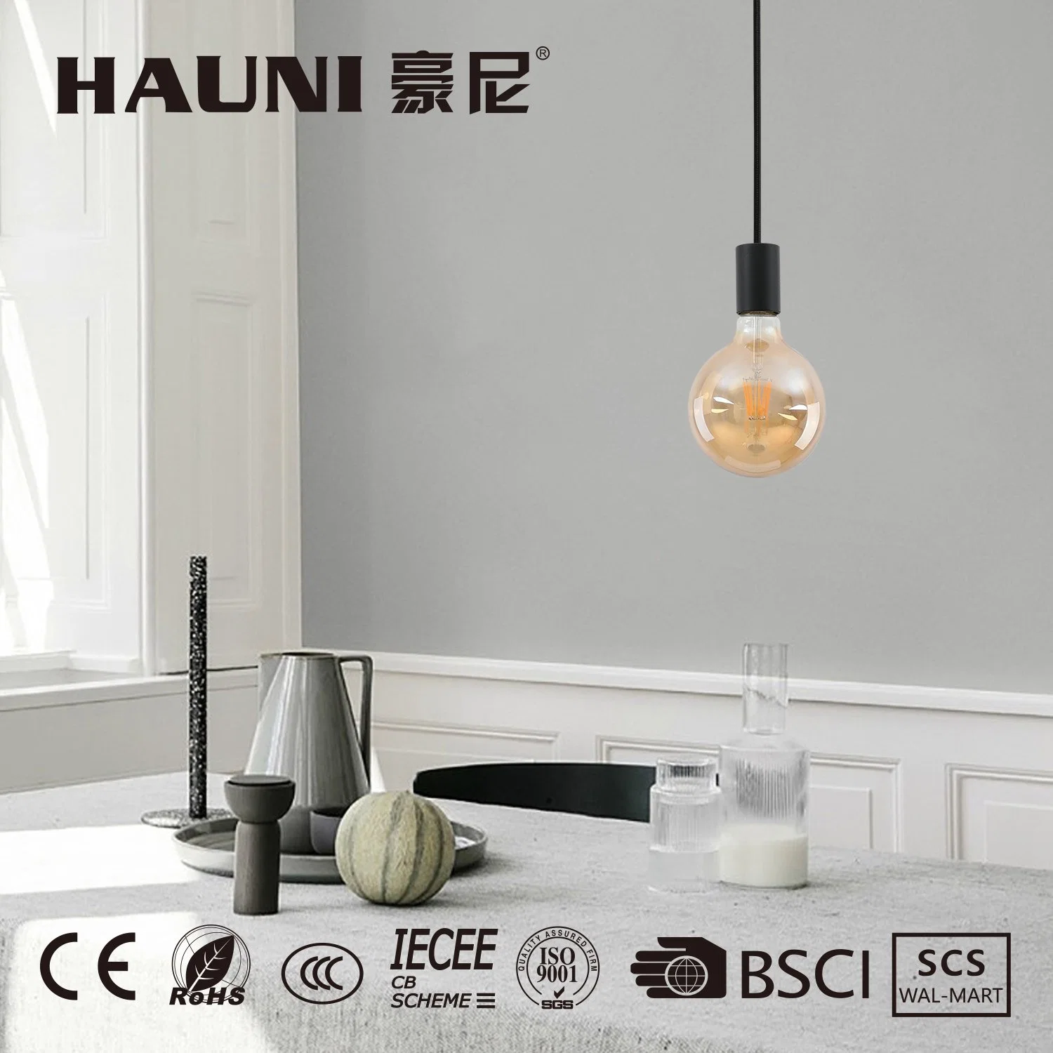 Hot Sell Nordic Modern Hot Selling Kitchen Decor Round Design Hanging Chandelier