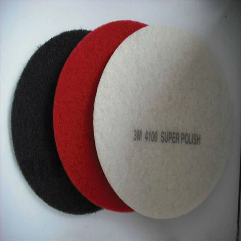 3m White 17inch Diamond Floor Polishing Pads for Granite