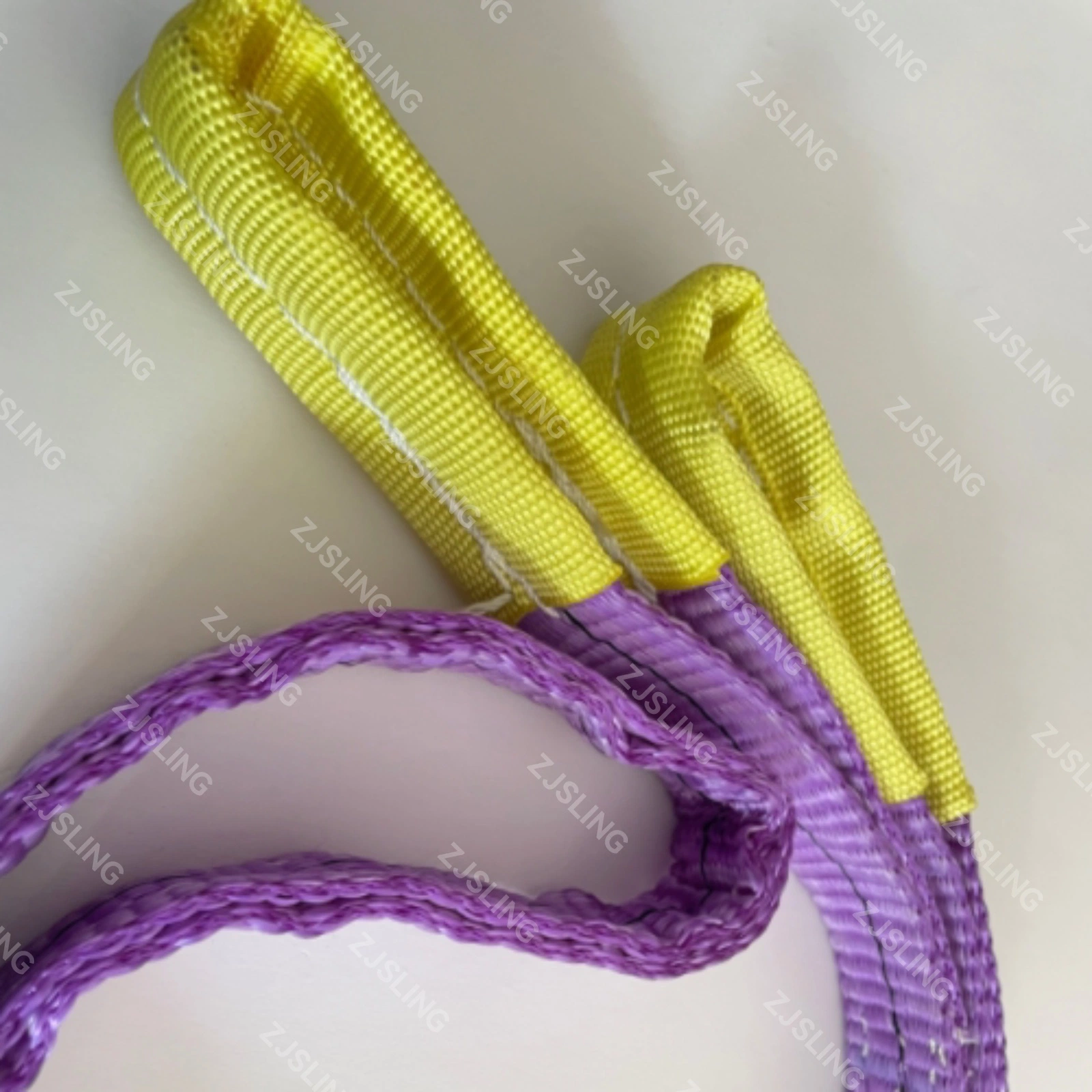 1t -3t Endless Flat Polyester Webbing Sling Lifting Sling L=2m for Cargo (customized)