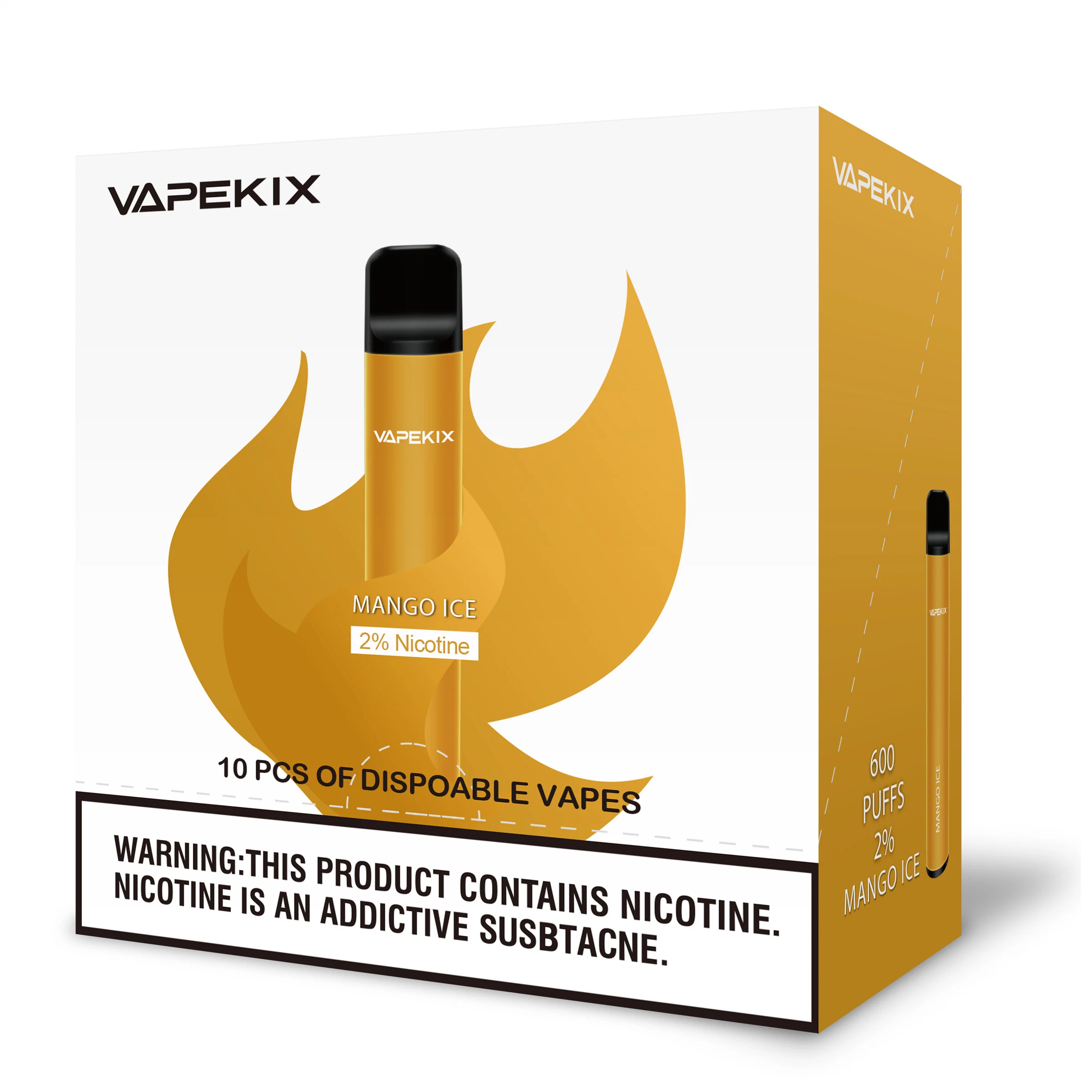 Desechable eléctrico Cigarette Pod VAPE Starter Kit SAL nicotina Pen