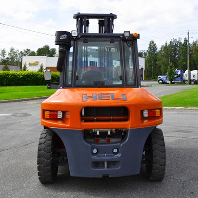 Japanese Used Heli Cpcd70 Cpcd100 Forklift in China Used Diesel Forklift for Sale 10 Ton