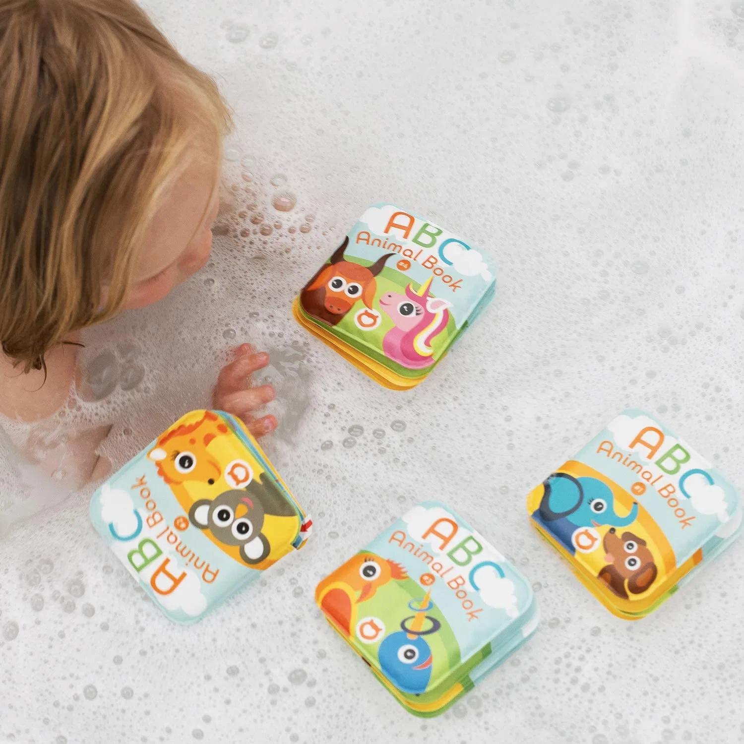 Eco-Friendly Soft Foam Cartoon Waterproof Baby Bath Book EVA Magic Baby Bath Book for Kids