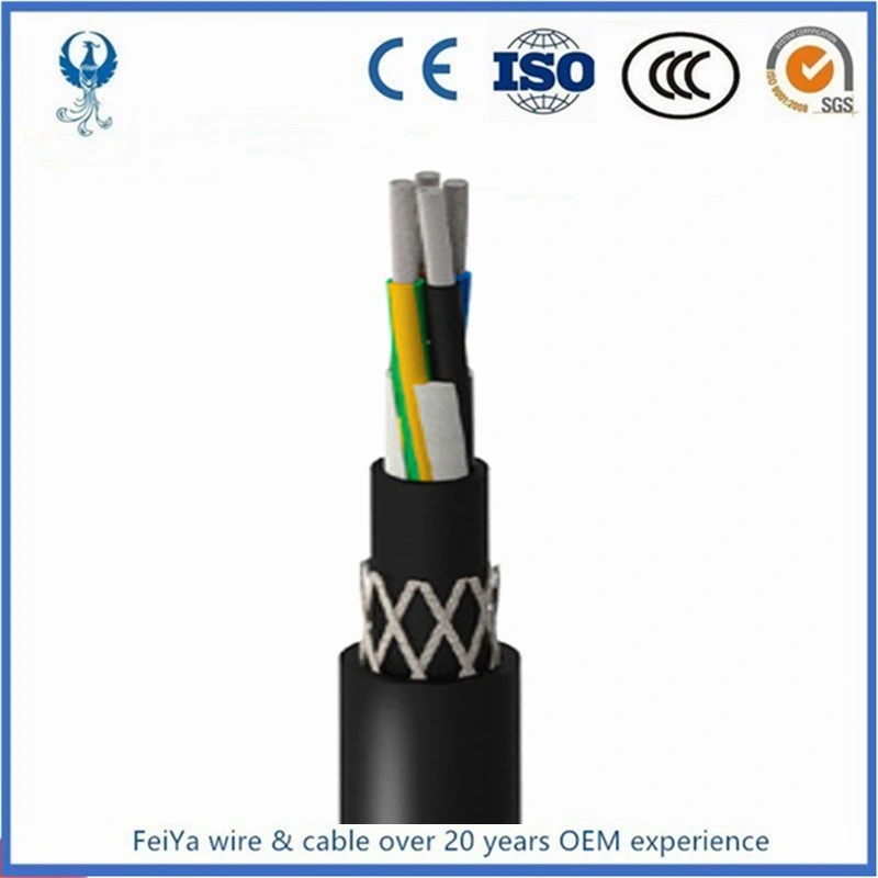 UL1650 Standard 15kv Portable Power Cable Type G G-Gc W Shd-Gc Mining Cable Wire Hf/Fr 3X185+3G35+2X1