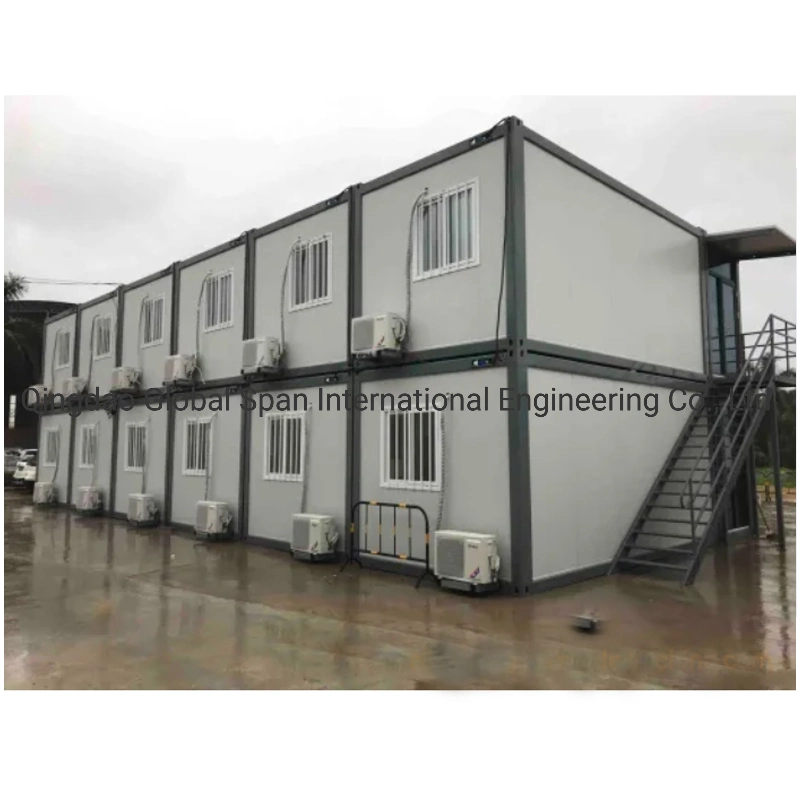 Prefab Steel Structure Modular Luxury Prefabricated 20FT or 40FT Shipping Container House/Living House/Office/Kitchen/Bathroom Living