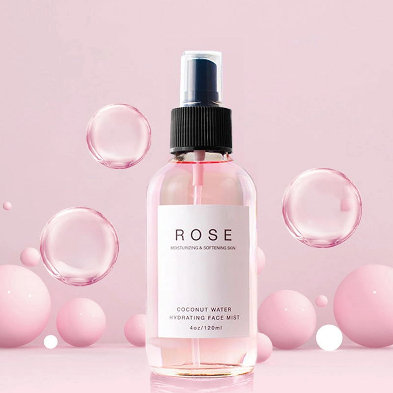 Private Label Großhandel Natürliche Organische Gesichtswasser Toner Hautpflege Rose Wasser