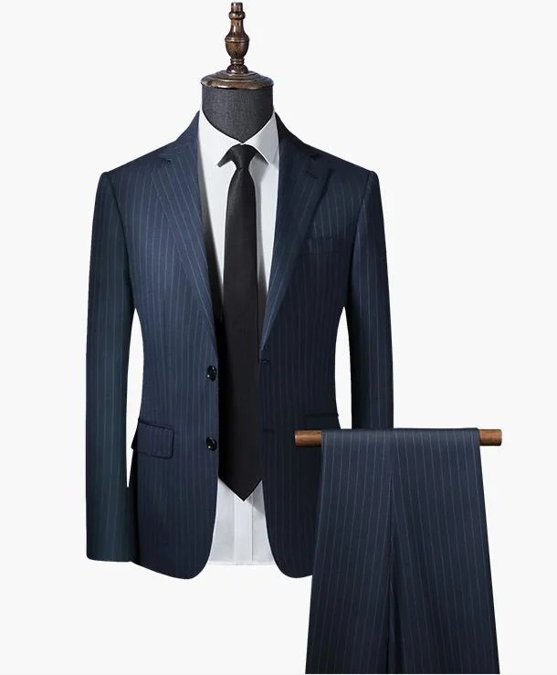 Low Price Wholesale/Supplier Plaid Single-Breasted Men&prime; S Suit/Factory Direct Sale The Longest Nite Free Draping Fashion Business Suit Fashion in Style