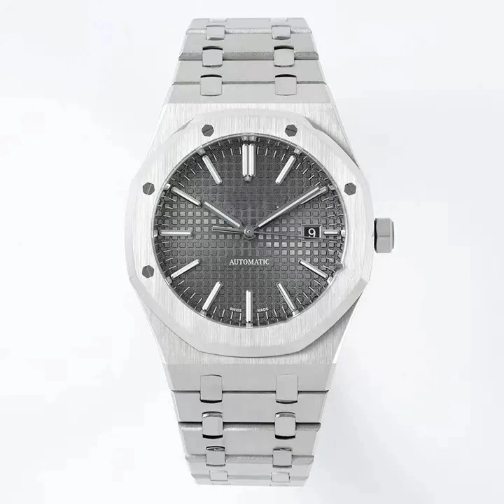 Relógios mens relógios Orologi Designer relógios alta qualidade Audemars Piguet Dial Relógio automático com movimento de 41 mm, aço inoxidável, à prova de água Sapphire 2023 Luxury 15407 Fashi