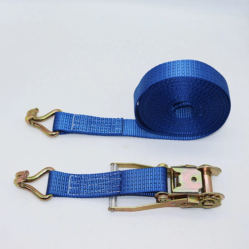 CE Approved Polyester Leo Shrink Packing, Blister Box or Bag Cargo Lashing Belts Ratchet Buckle