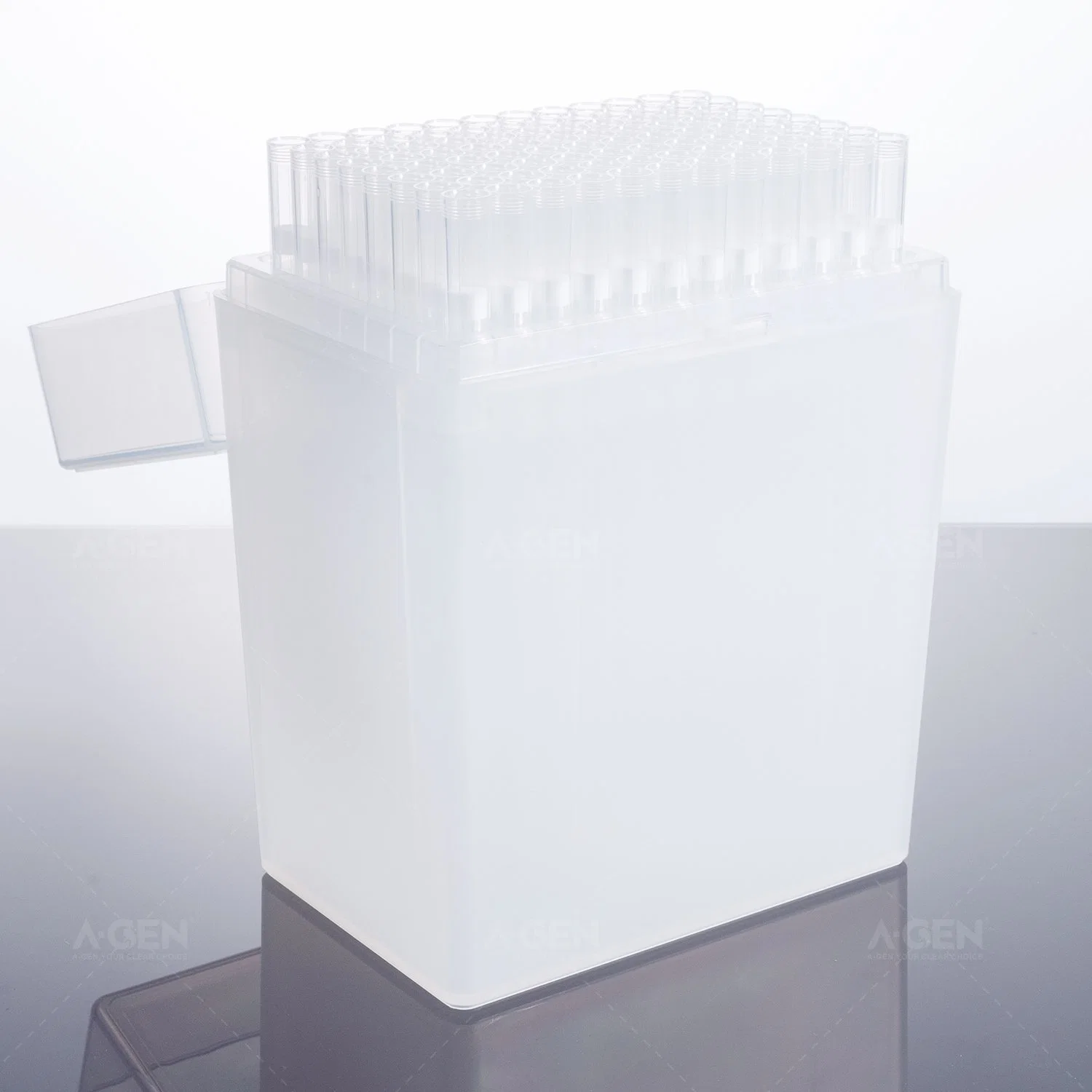 1500UL Laboratory Medical Universal Filter Pipette Tips with Rack